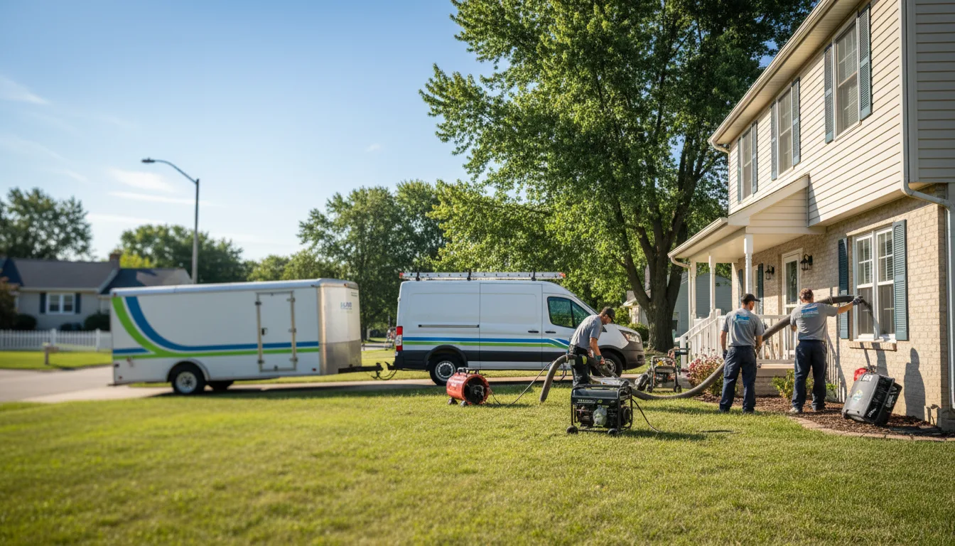 Flooded Basement Restoration And Cleanup With Repair in Edson, KS near me